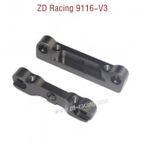 ZD Racing 9116-V3 Upgrade Parts Rear Lower Suspension Bracket Mounts CNC 8045 black