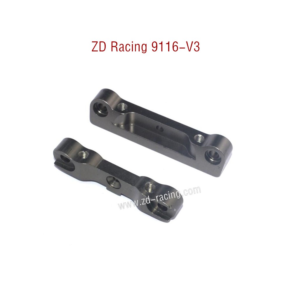 ZD Racing 9116-V3 Upgrade Parts Rear Lower Suspension Bracket Mounts CNC 8045 black