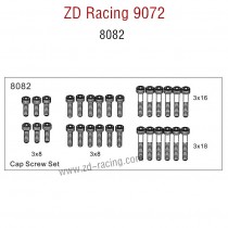 ZD Racing 9072 BX-8 Parts Cap Screw set 8082