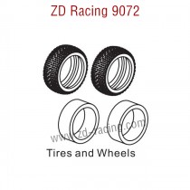 ZD Racing 9072 BX-8 Parts Tires and Wheels 8067