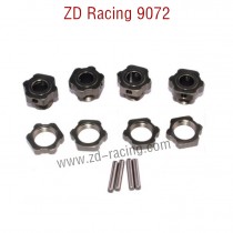 ZD Racing 9072 BX-8 Parts Hex Wheel Hub Mounts 8068