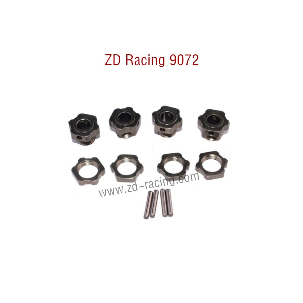 ZD Racing 9072 BX-8 Parts Hex Wheel Hub Mounts 8068