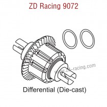 ZD Racing 9072 BX-8 Parts Differential Die Cast 8115