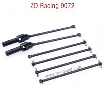 ZD Racing 9072 BX-8 Parts Front And Rear Vertical Drive Shafts 8122