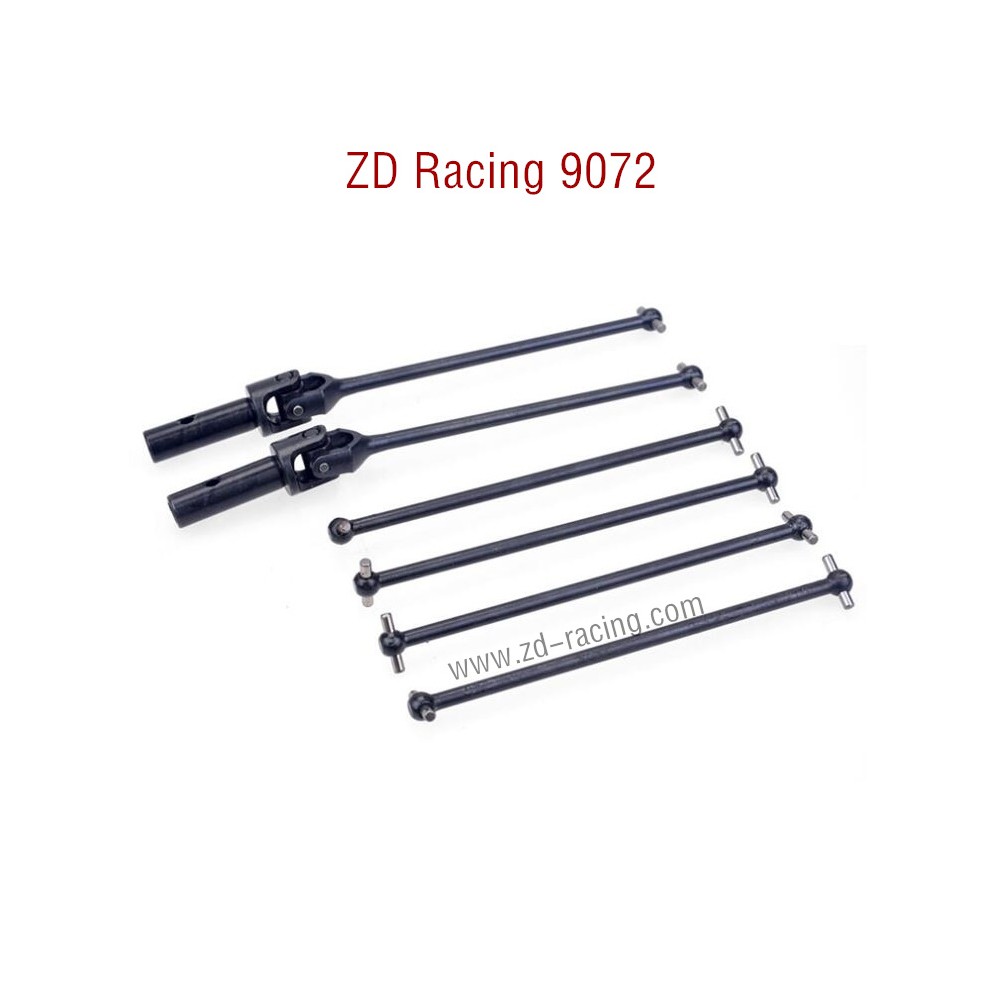 ZD Racing 9072 BX-8 Parts Front And Rear Vertical Drive Shafts 8122