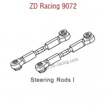 ZD Racing 9072 BX-8 Parts Steering Rods I 8125