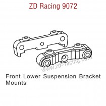 ZD Racing 9072 BX-8 Parts Front Lower Suspension Bracket Mounts 8138