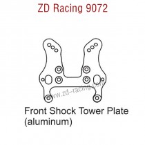 ZD Racing 9072 Pirates 2 Parts Front Shock Tower Plate Aluminum 8145