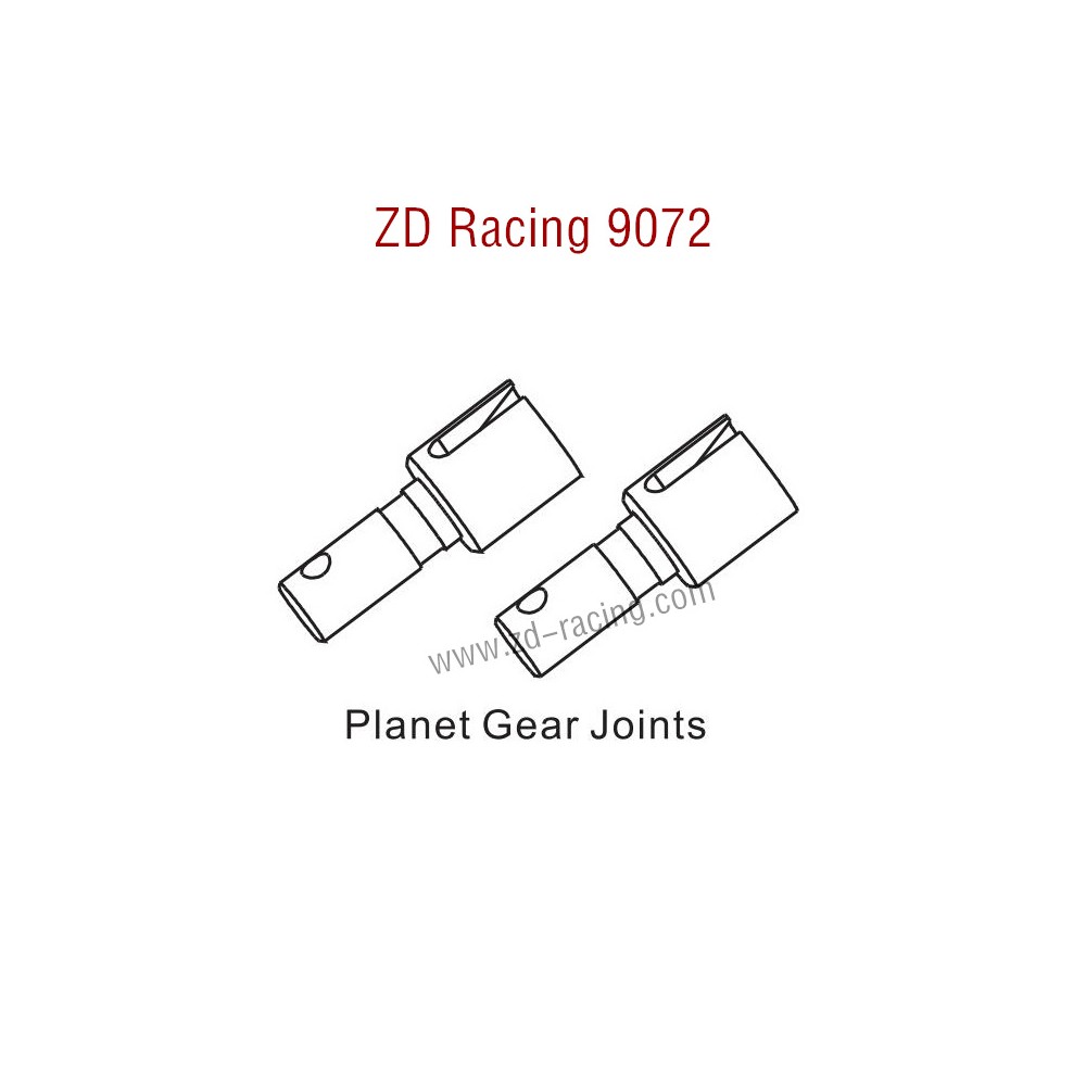 ZD Racing 9072 Pirates 2 Parts Planet Gear Joints 8213