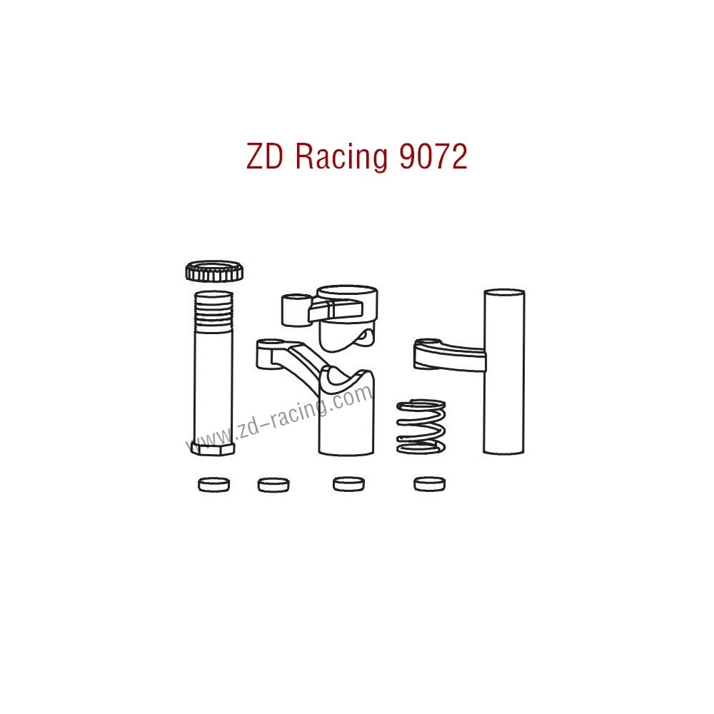 ZD Racing 9072 Pirates 2 Parts Steering 8232