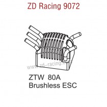 ZD Racing 9072 Pirates 2 Parts ZTW 80A Brushless ESC 8268