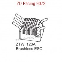 ZD Racing 9072 Pirates 2 Parts ZTW 120A Brushless ESC 8272