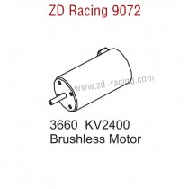 ZD Racing 9072 Pirates 2 Parts 3660 KV2400 Brushless Motor 8271