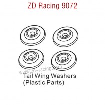 ZD Racing 9072 Pirates 2 Parts Tail Wing Washers Plastic 8288