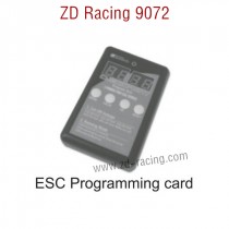 ZD Racing 9072 Pirates 2 Parts ESC Programming Card 8464