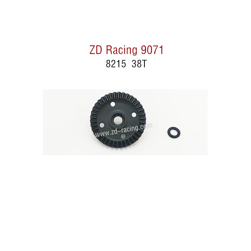 ZD Racing 9071 Parts Crown Gear 38T front or Rear CNC 8215