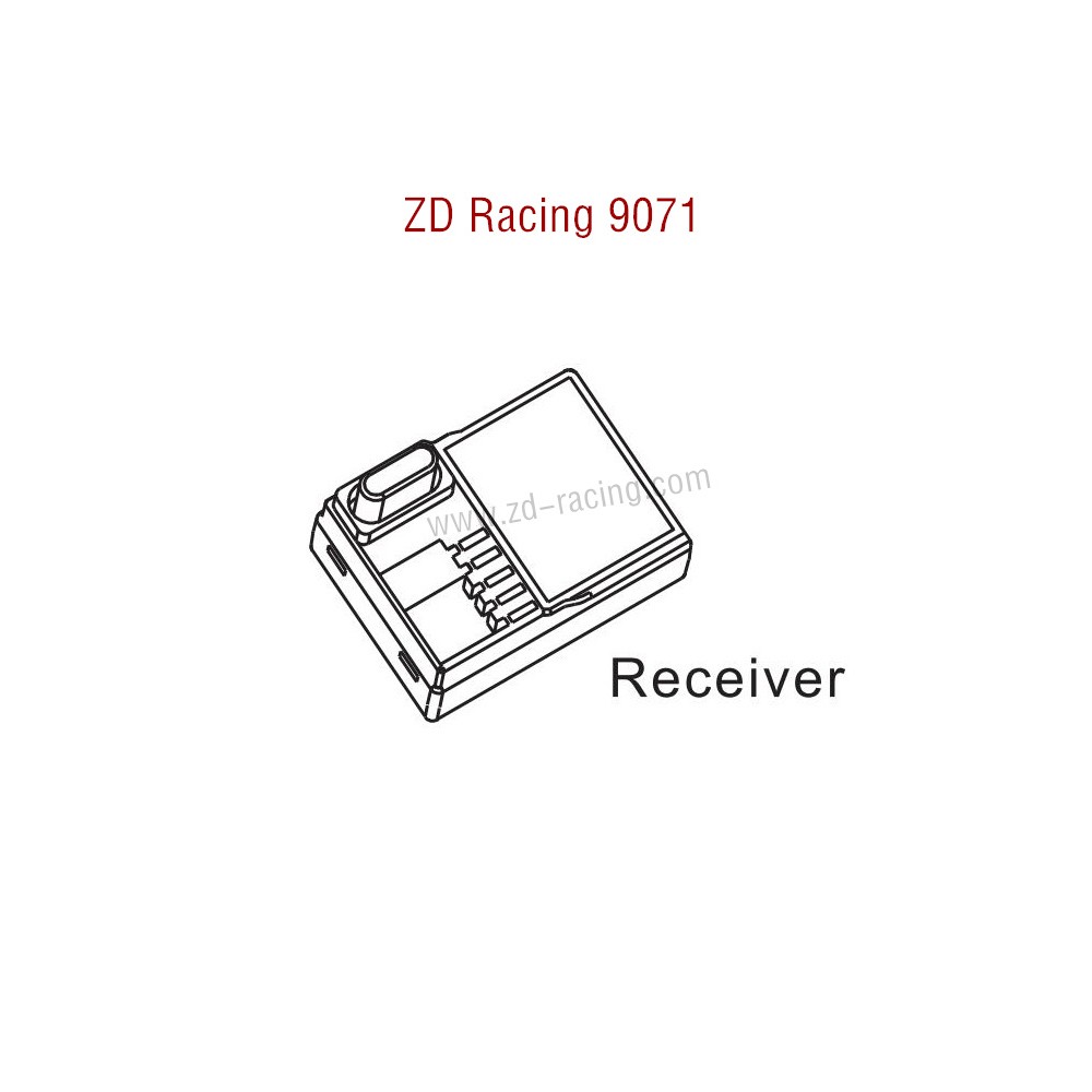 ZD Racing 9071 Parts Receiver 8097