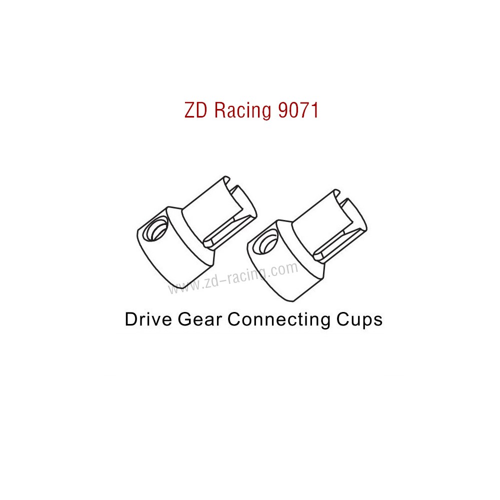 ZD Racing 9071 Parts Drive Gear Connecting Cups 8120