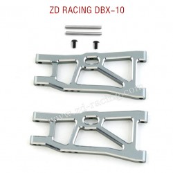 ZD RACING DBX-10 1/10 RC Car Upgrade Rear Swing Arm silver