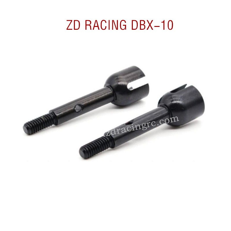 ZD RACING DBX-10 RC Car Parts Rear hub Carrier Axle 7505