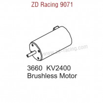 ZD Racing 9071 Parts 3660 KV2400 Brushless Motor 8272