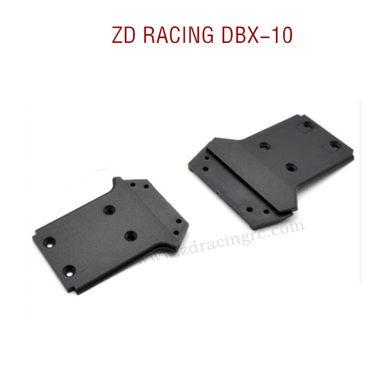 ZD RACING DBX-10 Parts Front Rear Bottom Plate 7506