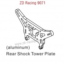 ZD Racing 9071 Parts Rear Shock Tower Plate Aluminum 8421