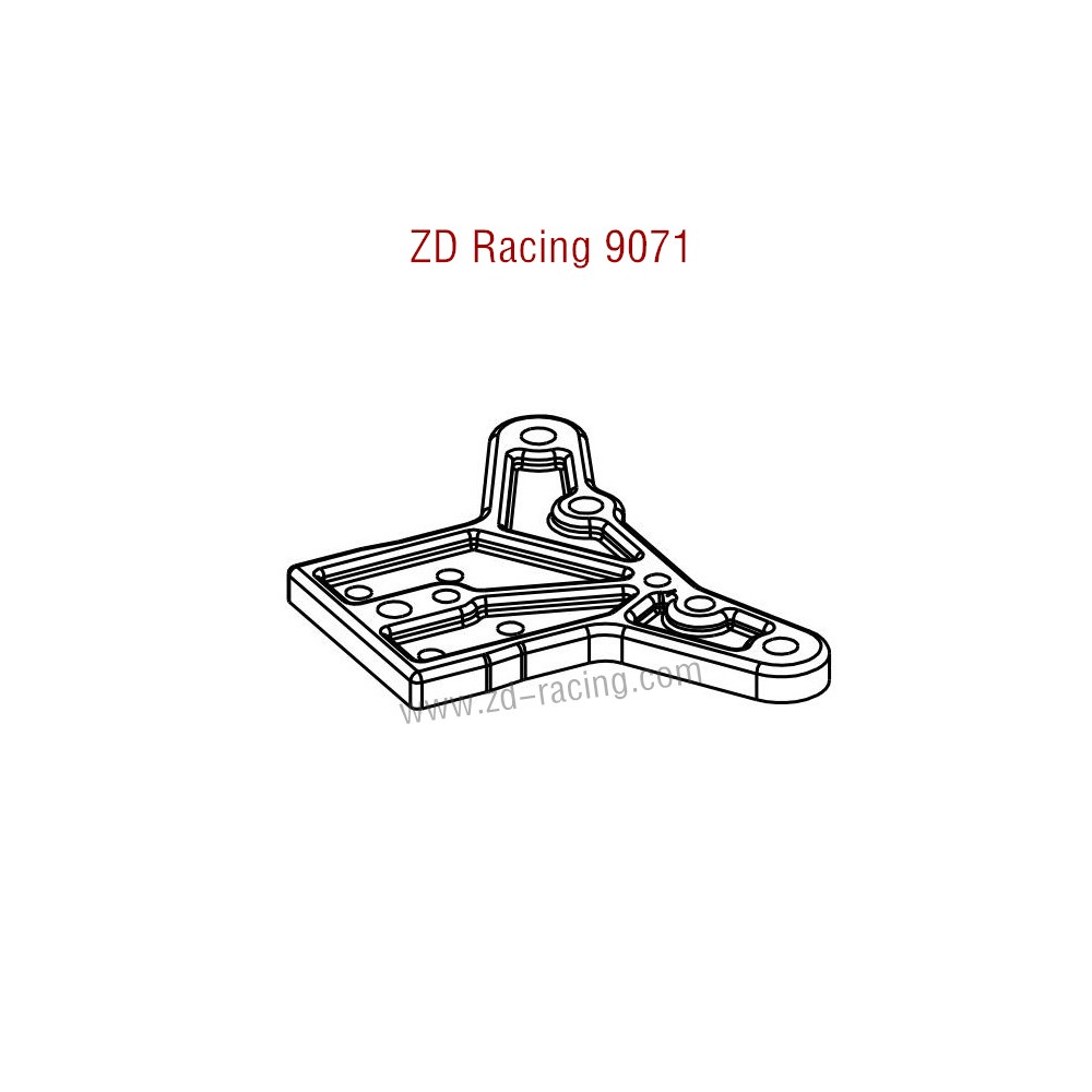 ZD Racing 9071 Parts Front Top Plate 8422