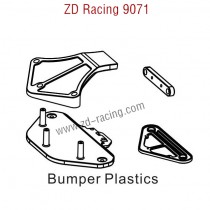 ZD Racing 9071 Parts Bumper Plastics 8432