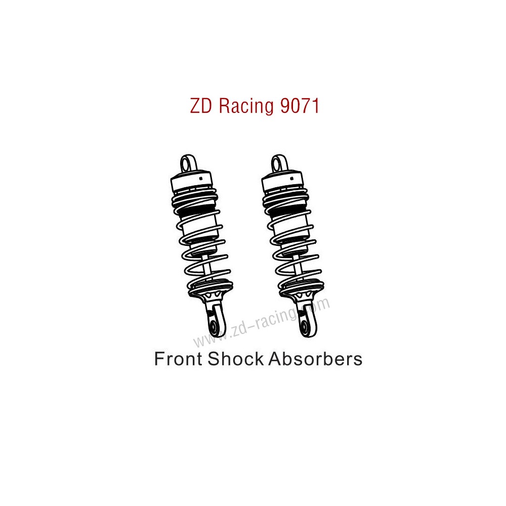 ZD Racing 9071 Parts Front Shock Absorbers 8440