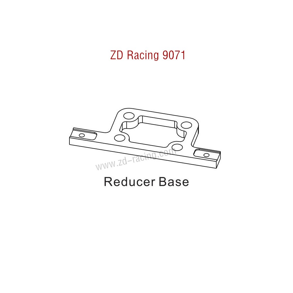 ZD Racing 9071 Parts Reducer Base 8455