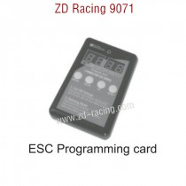 ZD Racing 9071 Parts ESC Programming Card 8464