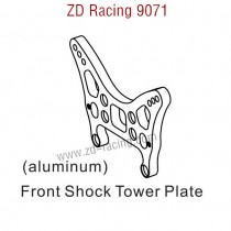 ZD Racing 9071 Parts Front Shock Tower Plate Aluminum 9027