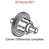 ZD Racing 9071 Parts Center Differential Complete 8458