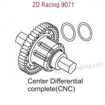 ZD Racing 9071 Upgrade Parts Center Differential Complete CNC 8257