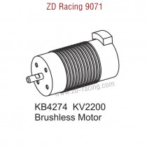 ZD Racing 9071 Upgrade Parts KB4274 KV2200 Brushless Motor 8297