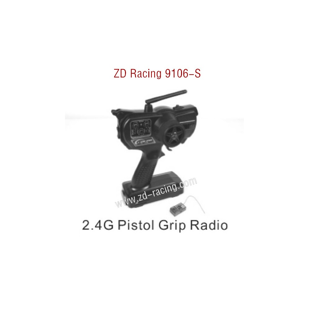 ZD Racing 9106S Parts 2.4G Pistol Grip Radio 6422