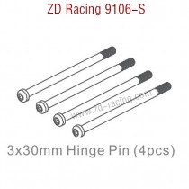 ZD Racing 9106S Parts 3x30mm Hinge Pin 7182