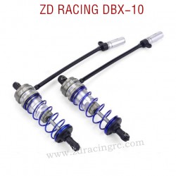 ZD RACING DBX-10 RC Car Parts Front Shock set 7516 grey