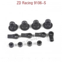 ZD Racing 9106S Parts Shock End Set Upper Lower 7230