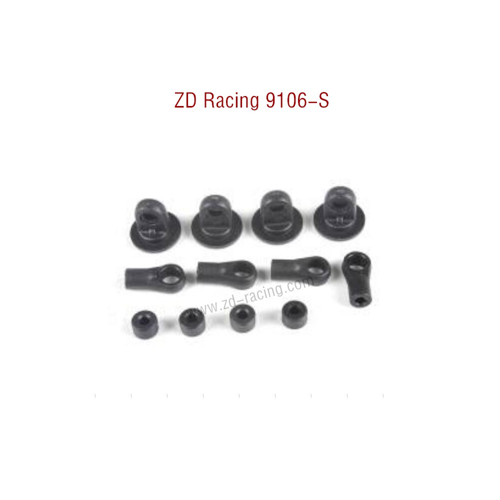 ZD Racing 9106S Parts Shock End Set Upper Lower 7230