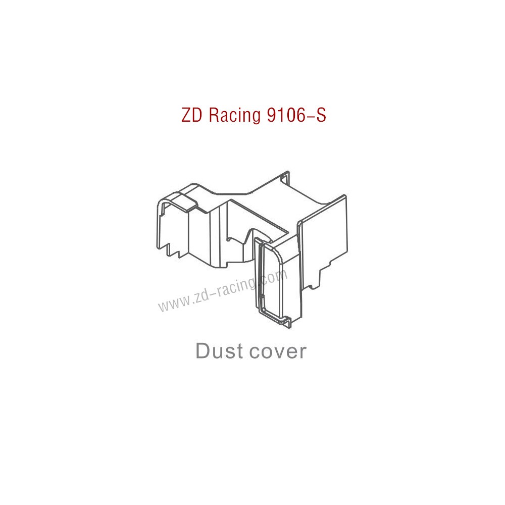 ZD Racing 9106S Parts Dust Cover 7290