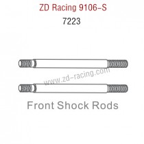 ZD Racing 9106S Parts Front Shcck Rods 7223