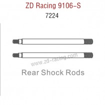 ZD Racing 9106S Parts Rear Shock Rods