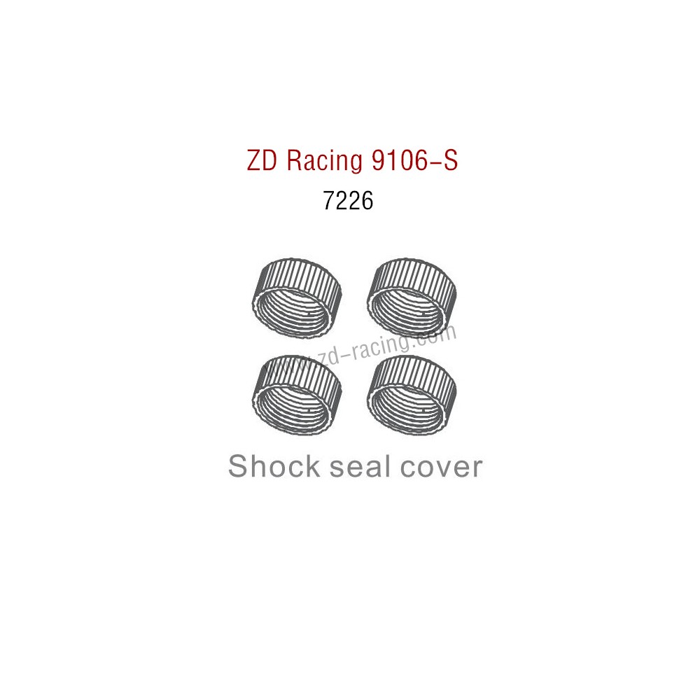 ZD Racing 9106S Parts Shock Seal Cover 7226