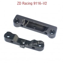 ZD Racing 9116-V2 Upgrade Parts Rear Lower Suspension Bracket Mounts CNC 8045 black