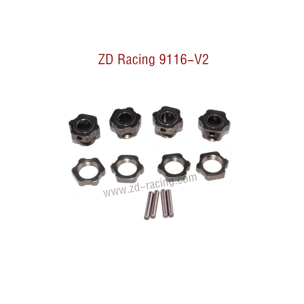 ZD Racing 9116-V2 Parts Hex Wheel Hub Mounts