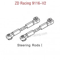 ZD Racing 9116-V2 Parts Steering Rods I 8125