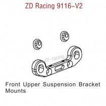 ZD Racing 9116-V2 Parts Front Upper Suspension Bracket Mounts 8139