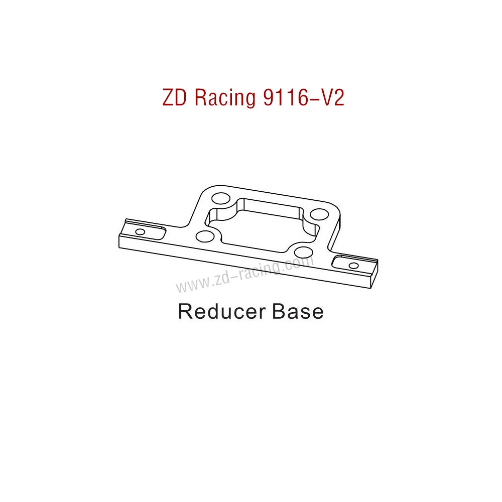 ZD Racing 9116-V2 Parts Reducer Base 8455